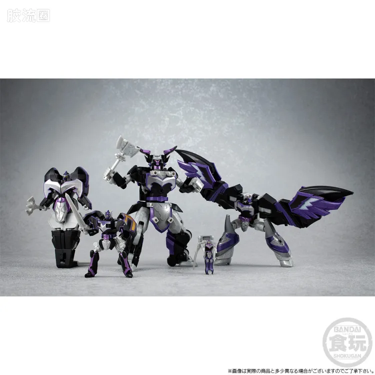 SMP 限定及特别版 <魔法战队魔法连者> 魔神合体 魔法王＜Shadow Version＞&魔法阵配件套装 - 图片